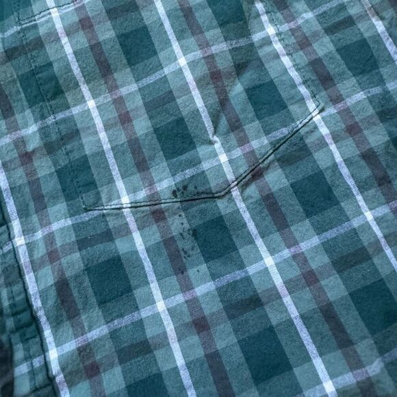 Gap Long Sleeve Button Down Shirt Size Medium Cotton Blend Lightweight Preppy - Picture 3 of 11